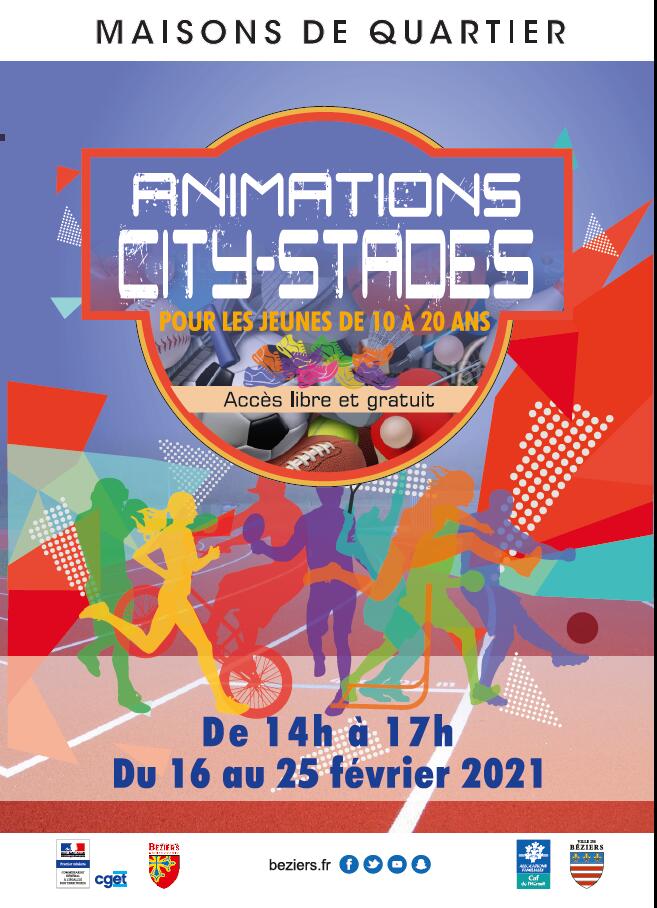 Animations city-stade février 2021 Béziers