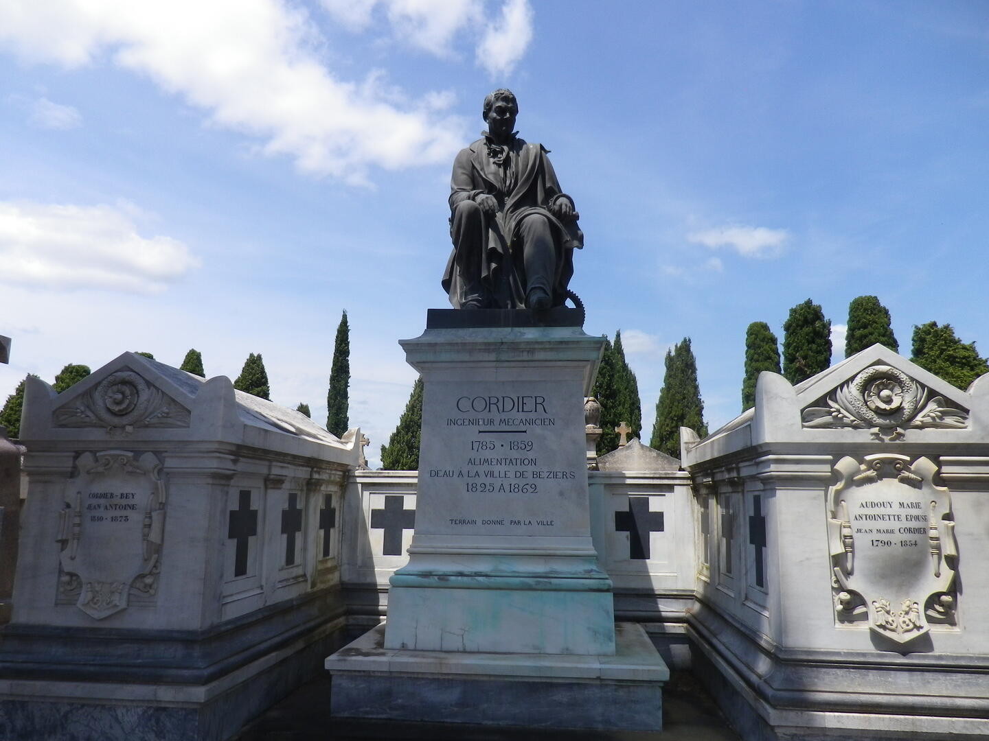 Cimetiere vieux-Tombe de Jean-Marie Cordier-MBP
