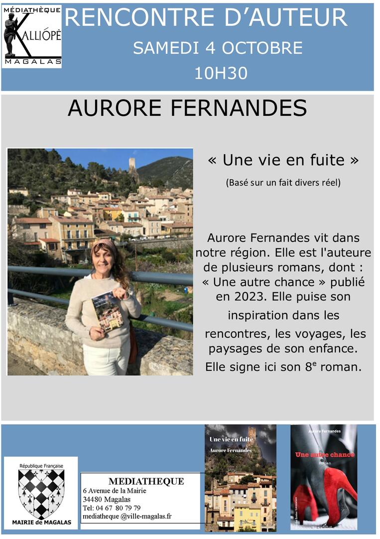 RENCONTRE AURORE FERNANDES