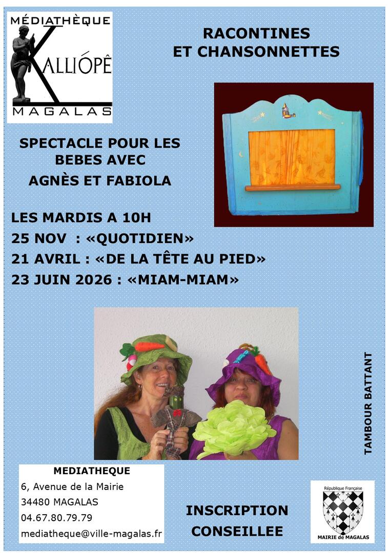 RACONTINES ET CHANSONNETTES