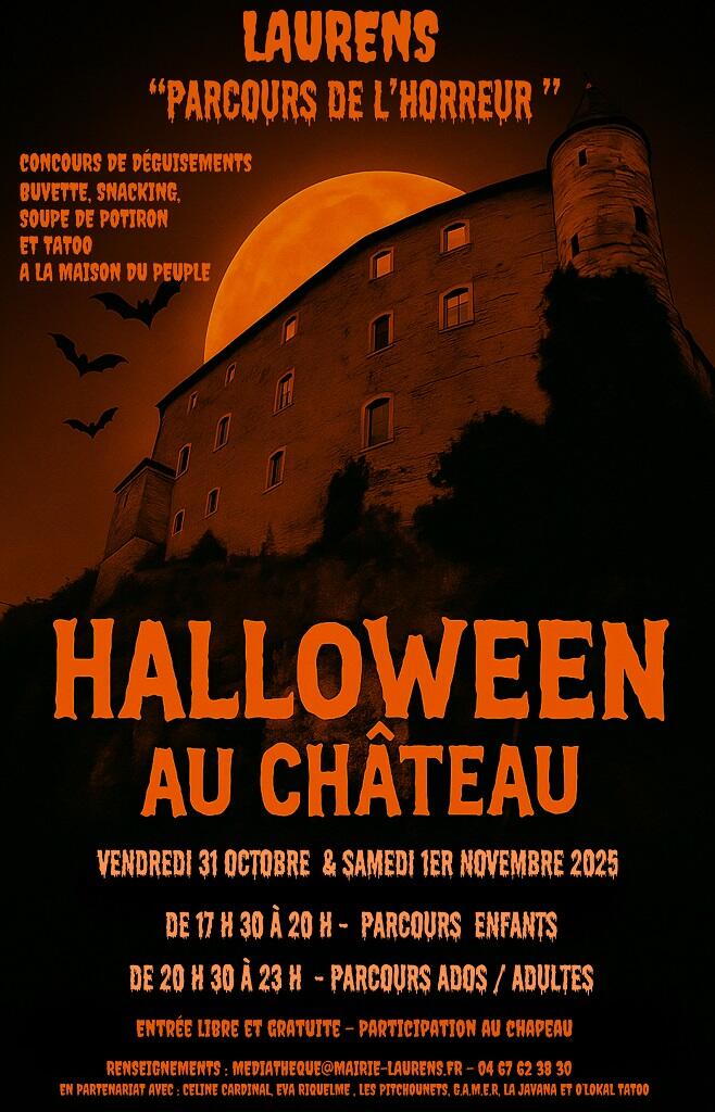 Copie de HALLOWEEN 2025 AFFICHE PORTRAIT - 1