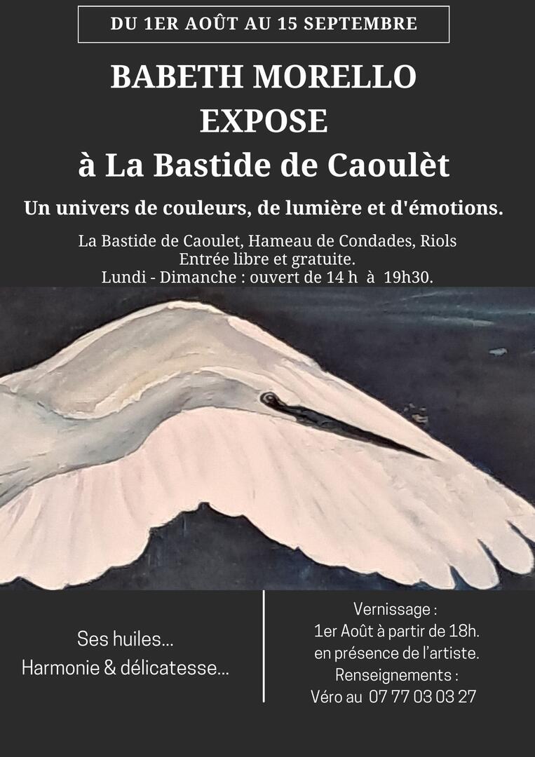 Affiche Exposition Art Moderne Simple Photo Blanc Noir - 1