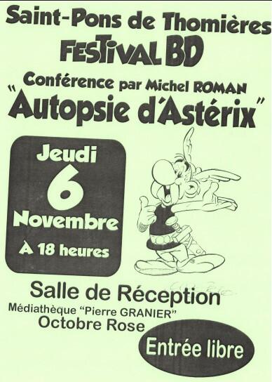 Festival BD StPons - Conférence 6nov25