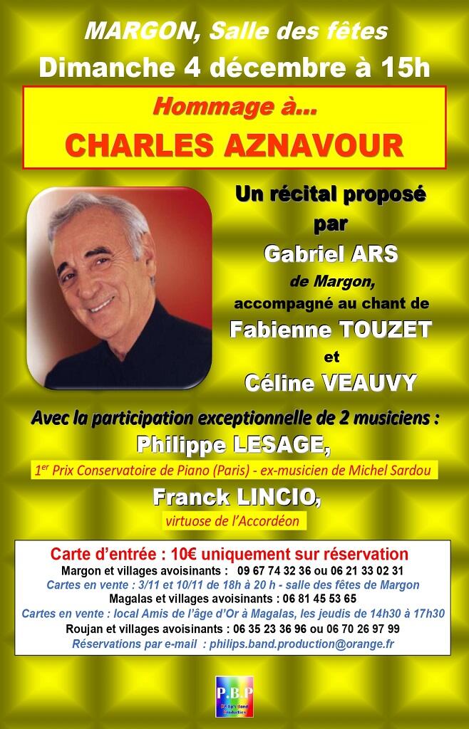 Hommage à Charles Aznavour