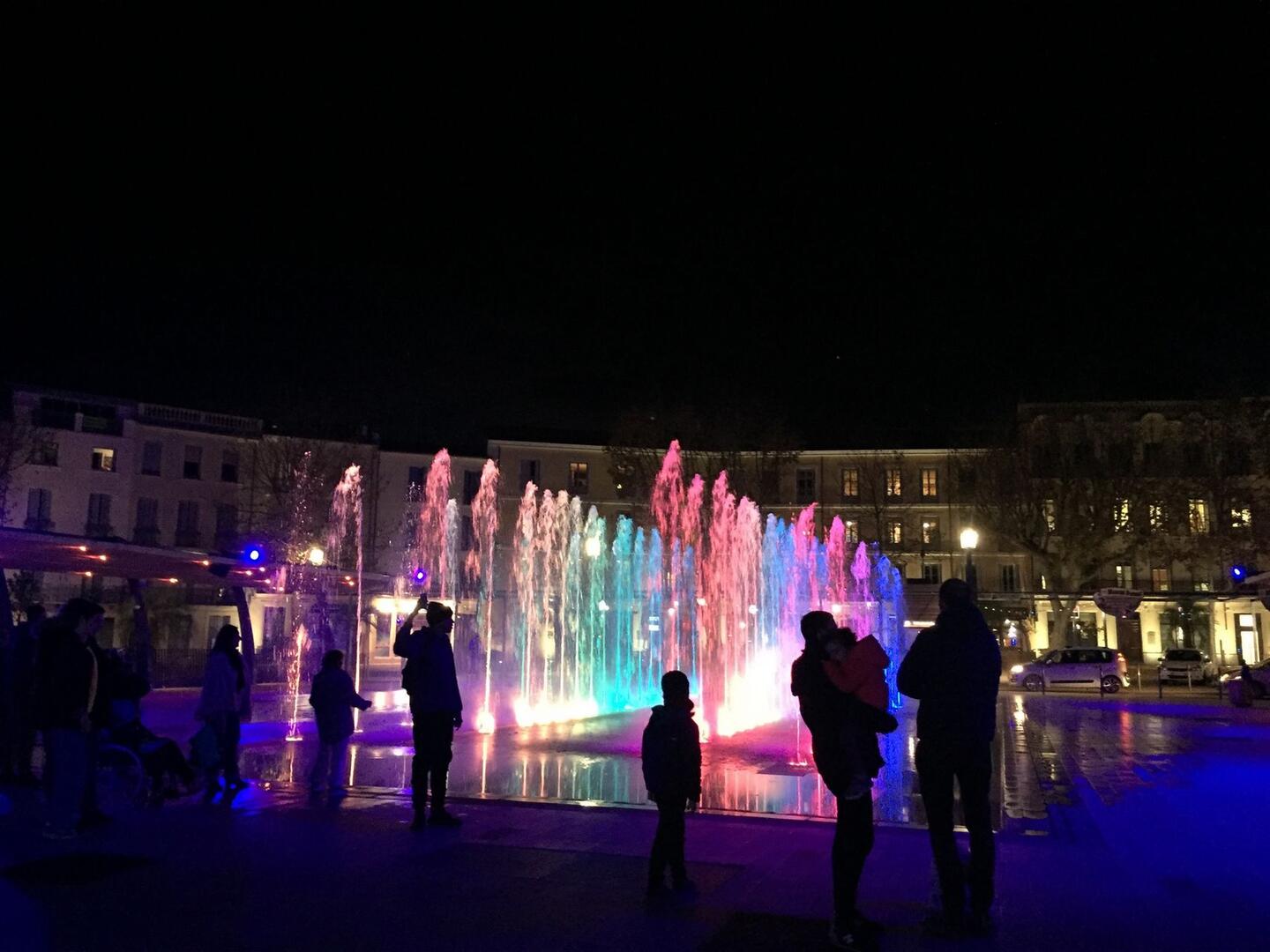 Fontaine musicale Béziers