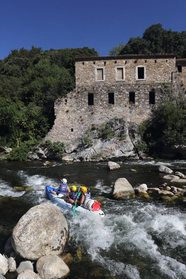 Canoës à Tarassac