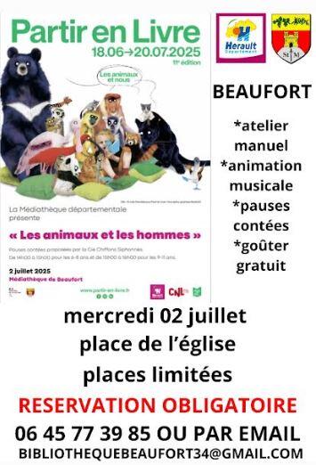 Partir en livre 2 juillet 25 beaufort