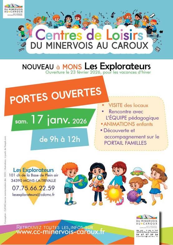 Portes ouvertes les explorateurs