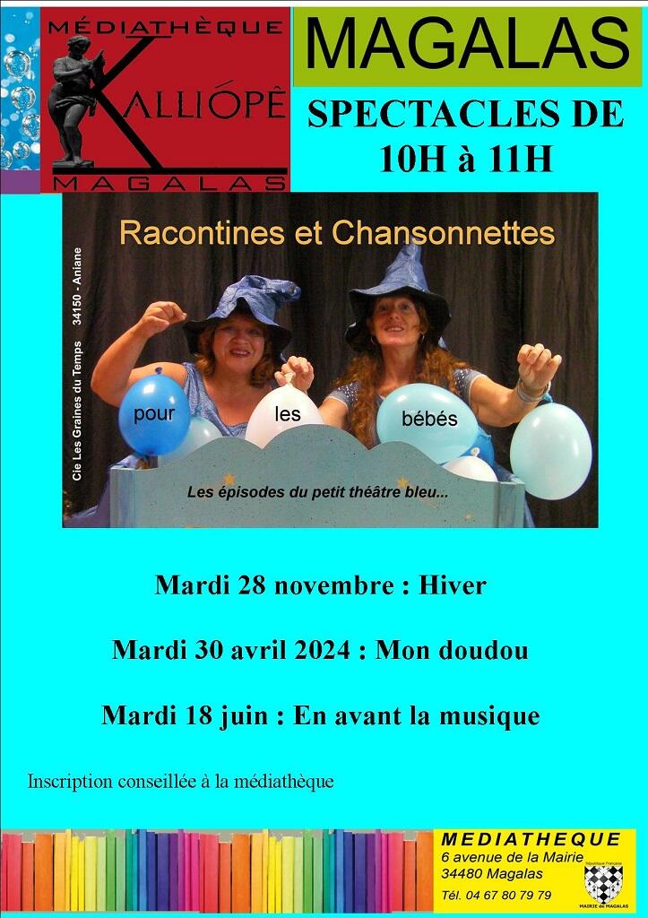 RACONTINES 2023 2024