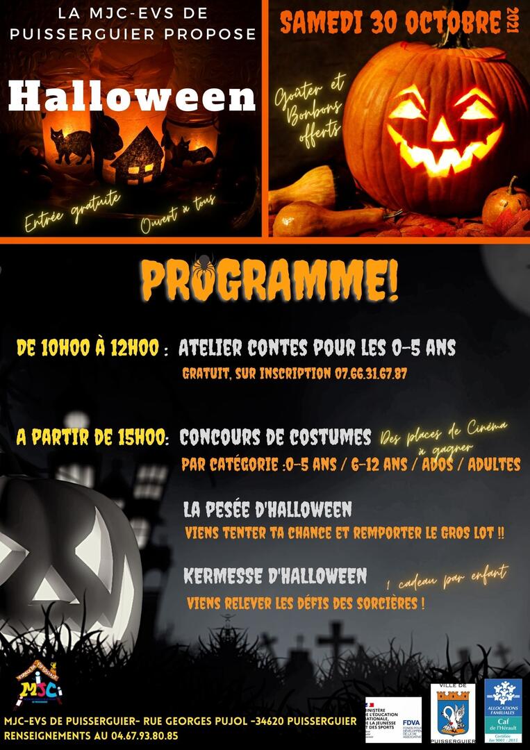 SAMEDI 31/10/20 HALLOWEEN