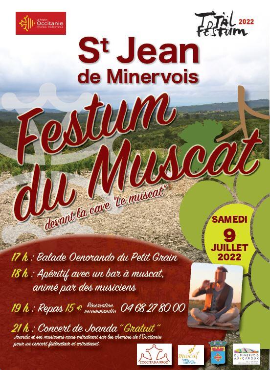 ST JEAN Minervois- Festum du muscat affiche generale-9622