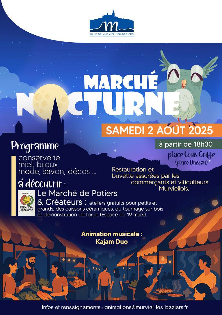 Marché Nocturne Août 2025