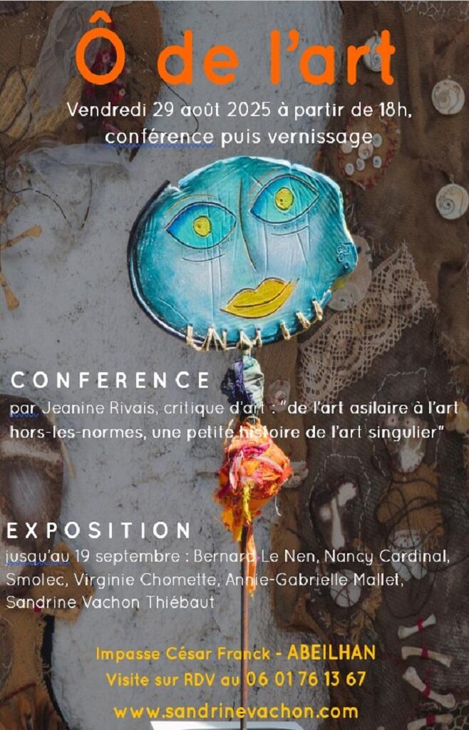 affiche conférence-vernissage