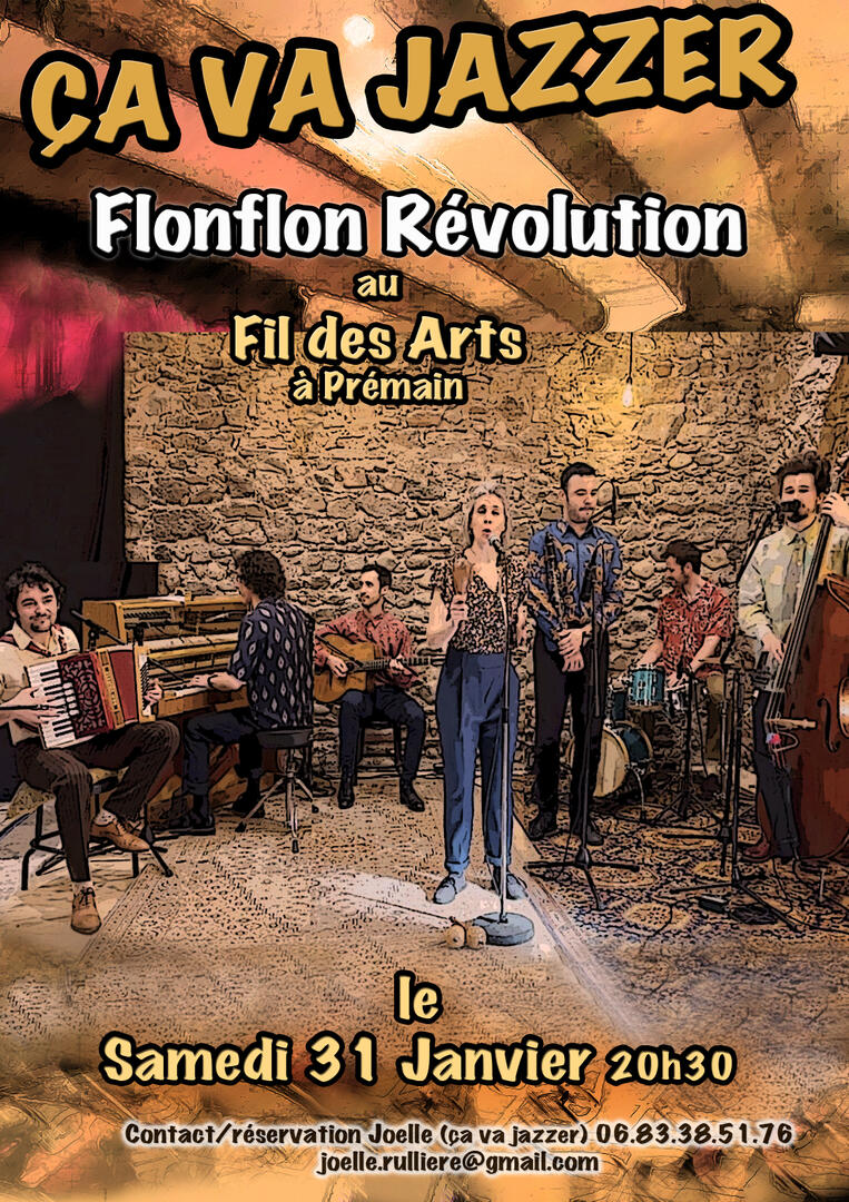 affiche ça va jazzer flonflon AFDA 01_26