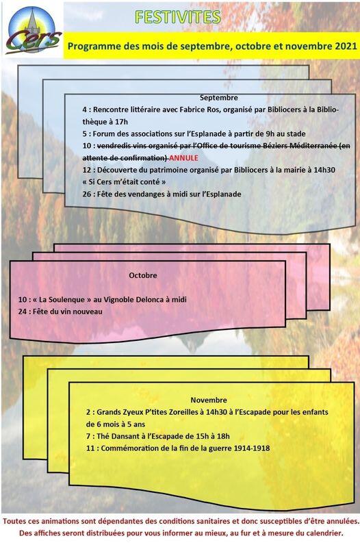 cers automne