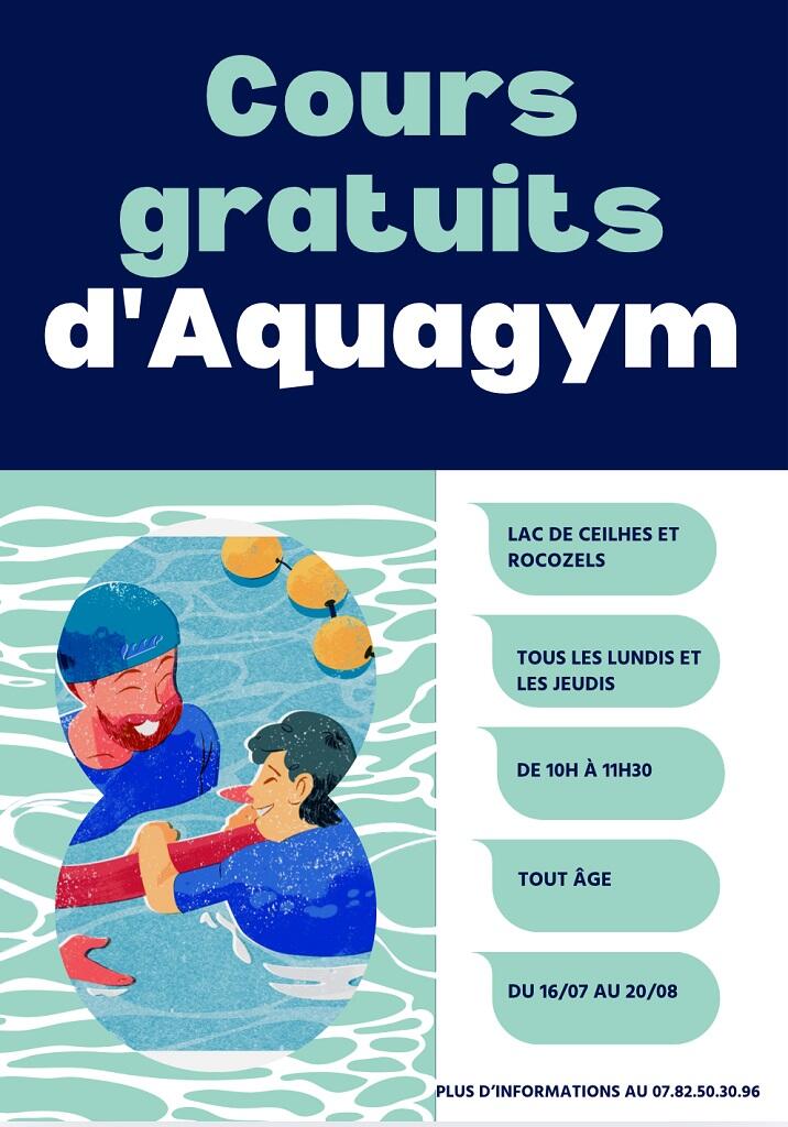 été CEILHES cours aquagym gratuit lundi et jeudi 1024 T