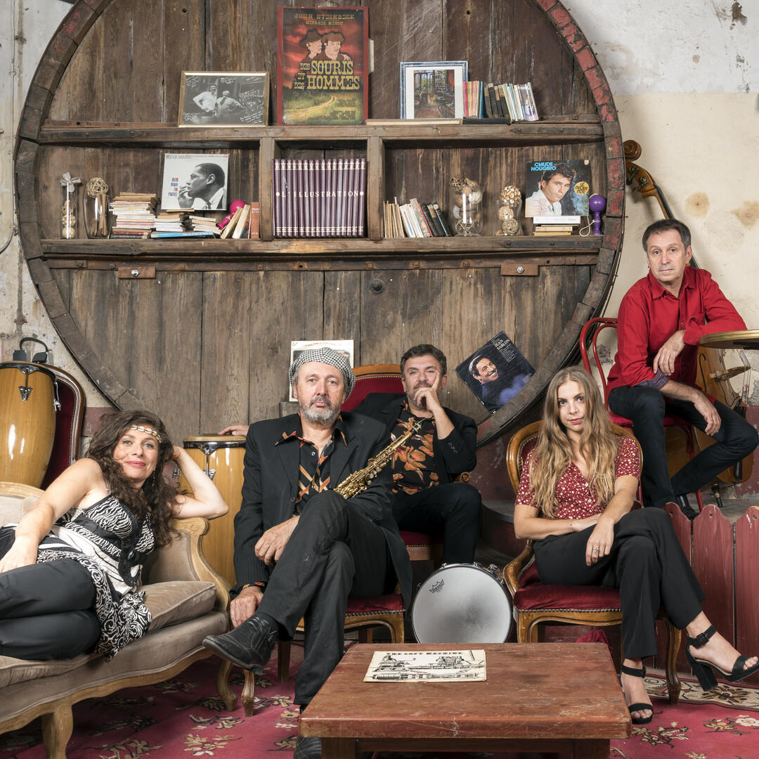 french jazz quintet credit photo Jerome Debains