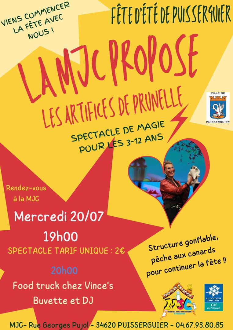 Mercredi 20/07 à partir de 19h00