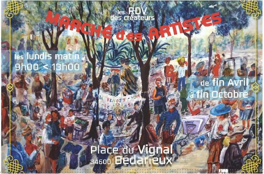 le marché des artistes