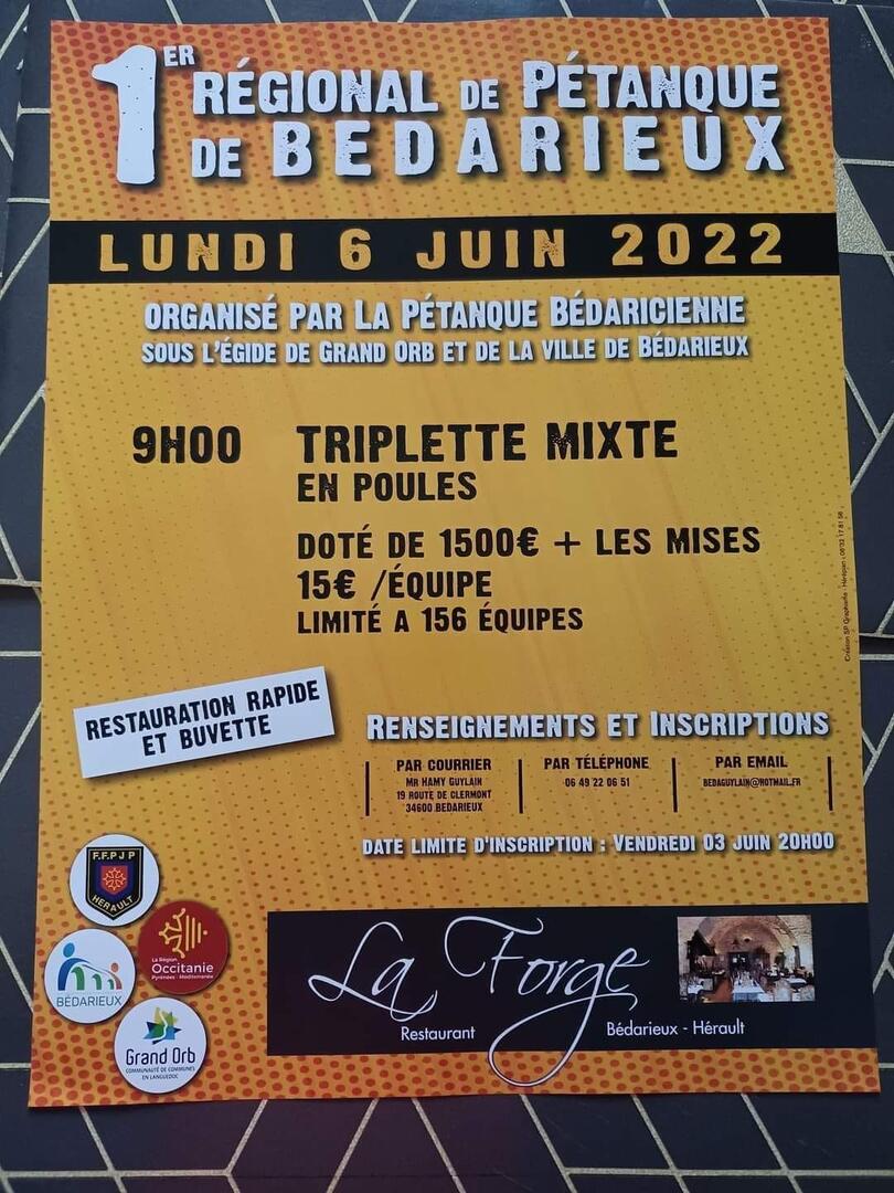 pétanque bédarieux
