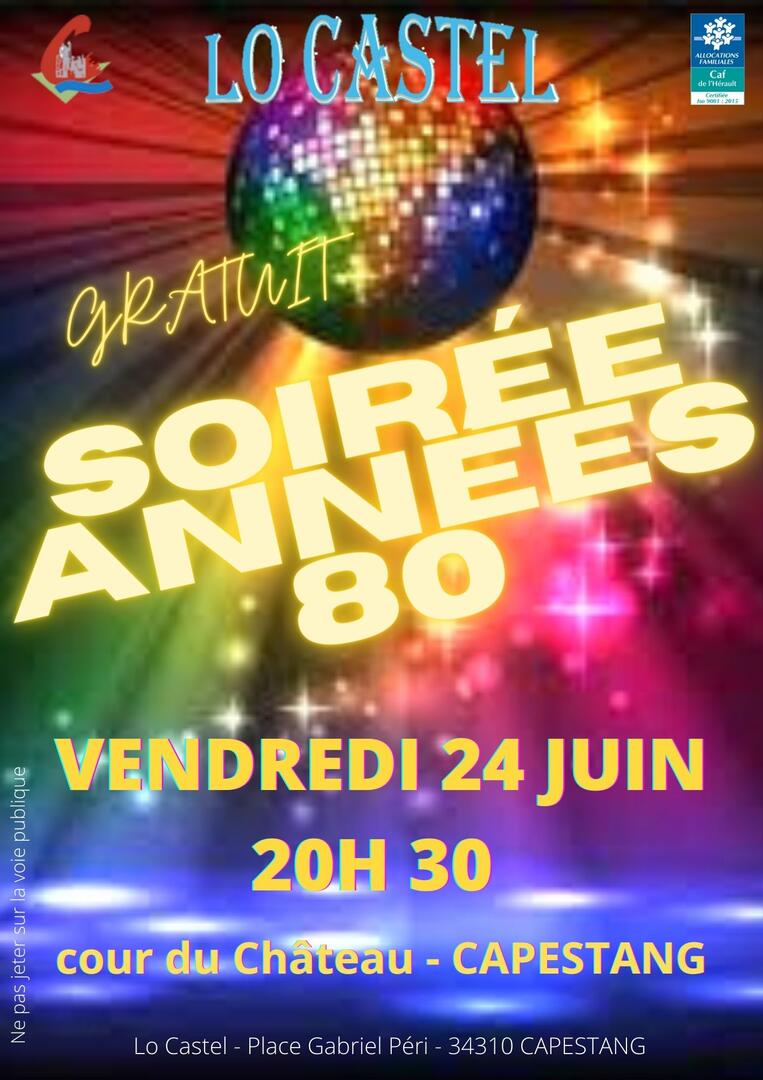 soirée années 80