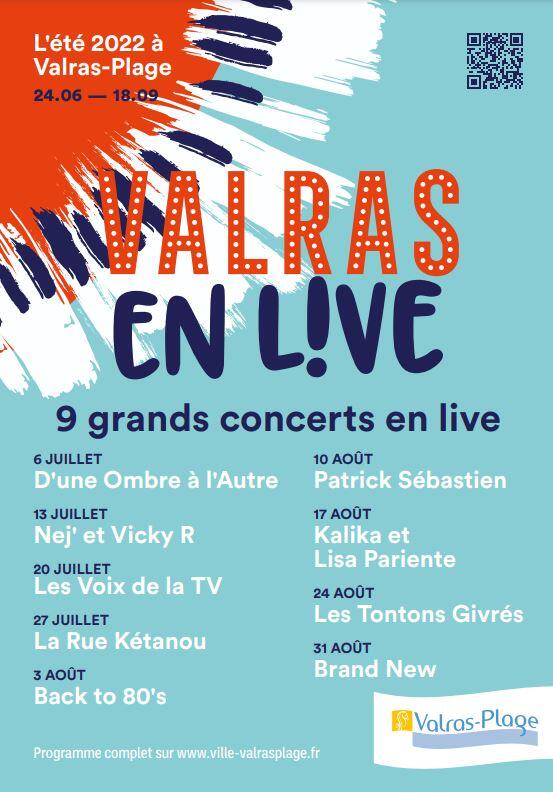 valras en live