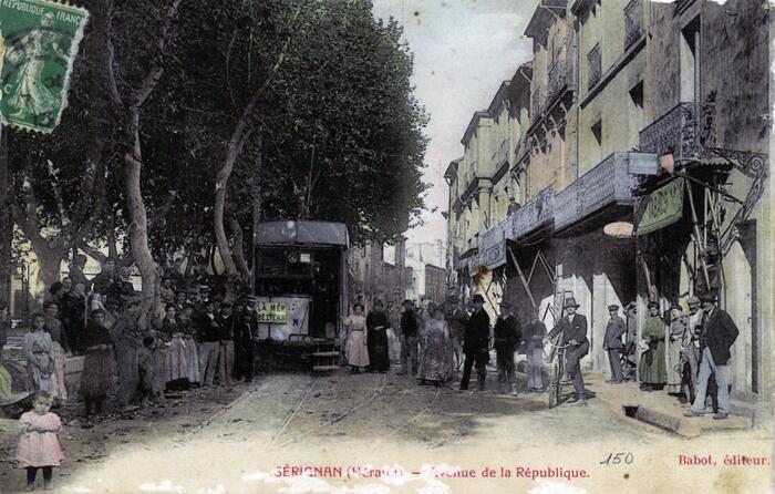 La Promenade, alias Place de la République, Sérignan