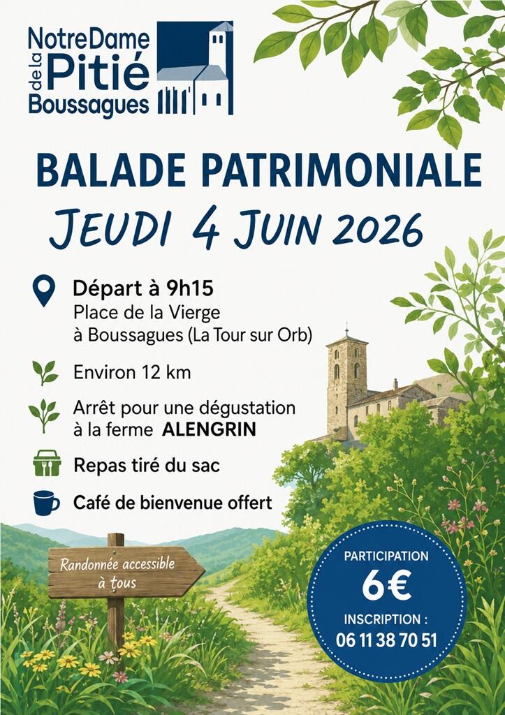 04 06 BOUSSAGUES BALADE PATRIMONIALE 1024 T