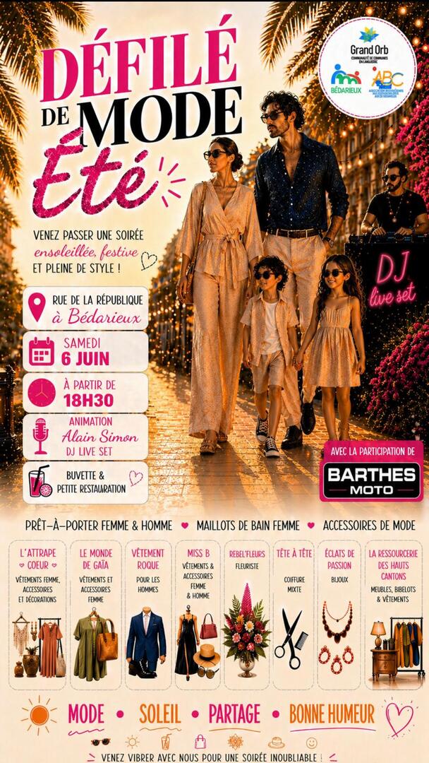 06 06 BDX Défilé de mode été