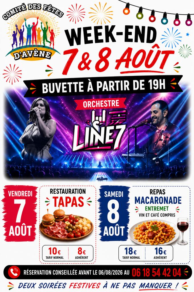 07 et 08 AVENE Week-end festif 1024 T