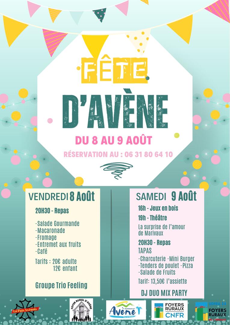 08 et 09 08 Fête Avène