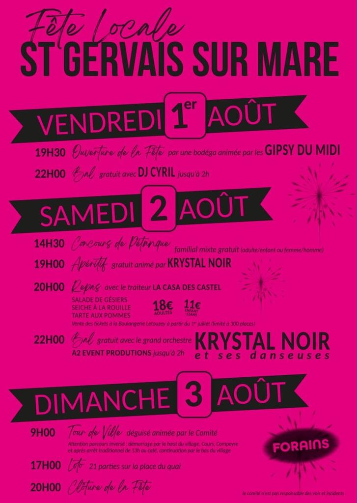 01 08 au 04 08 st gervais fete