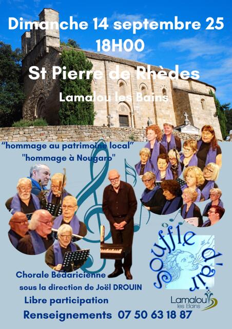 AFFICHE SOUFFLE D'AIR 14 septembre 2025 - AFFICHE ST PIERRE DE RHEDES SOUFFLE D AIR 14 SEPTEMBRE 2025