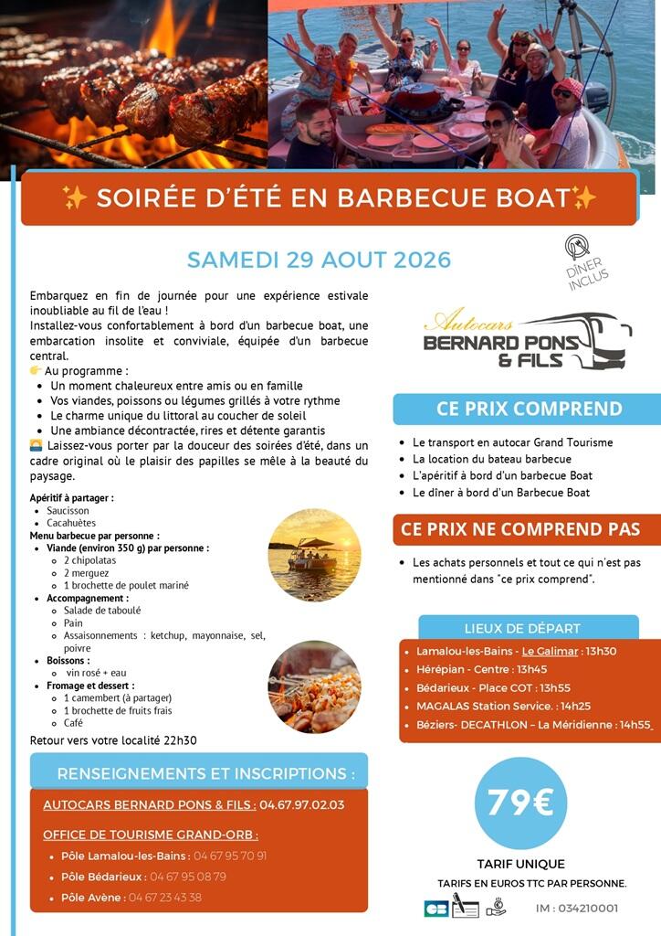 29 08 EXCURSION BUS BARBECUE BOAT 1024