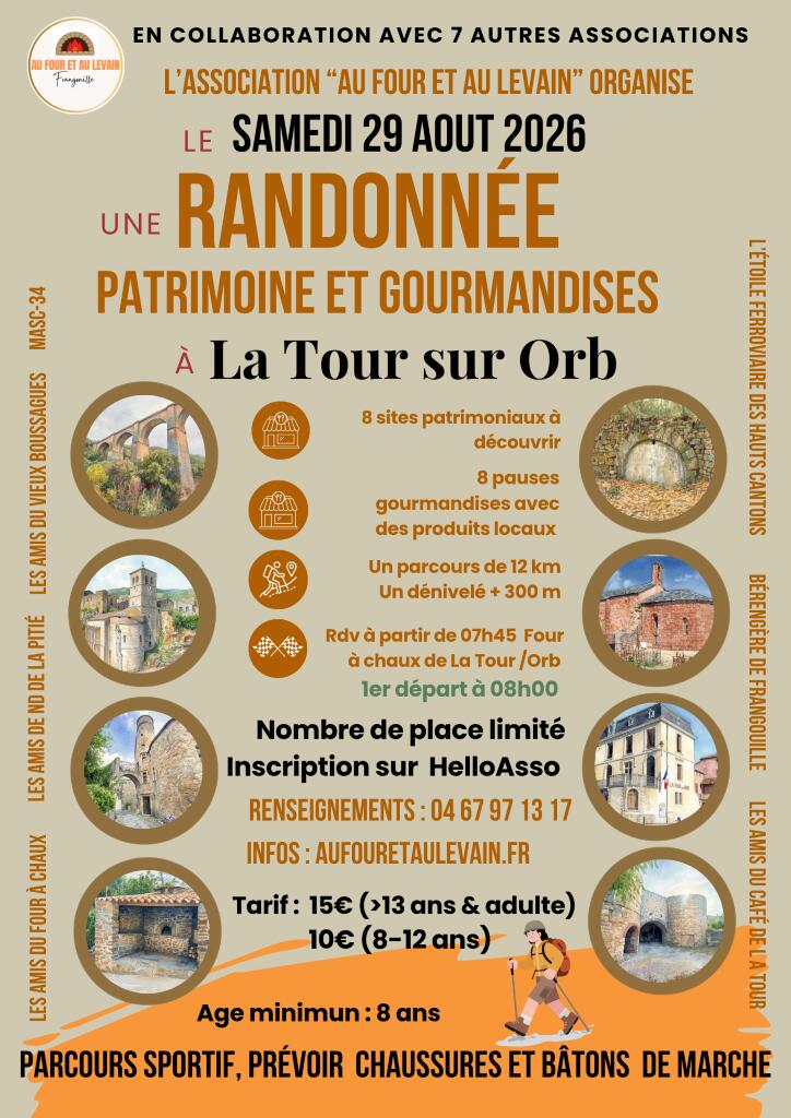 29 08 LA TOUR SUR ORB Randonnée 1024 T