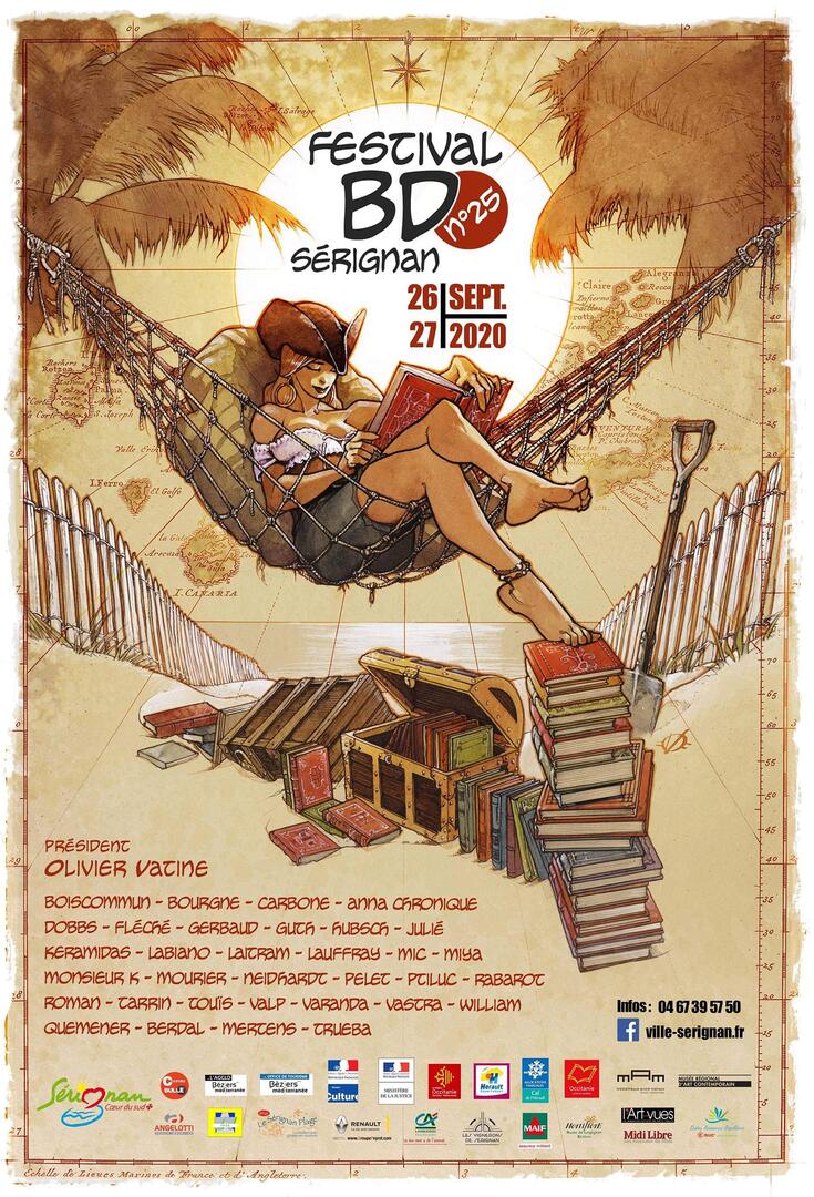 2020-09-26 et 27 affiche définitive Festival BD 2020