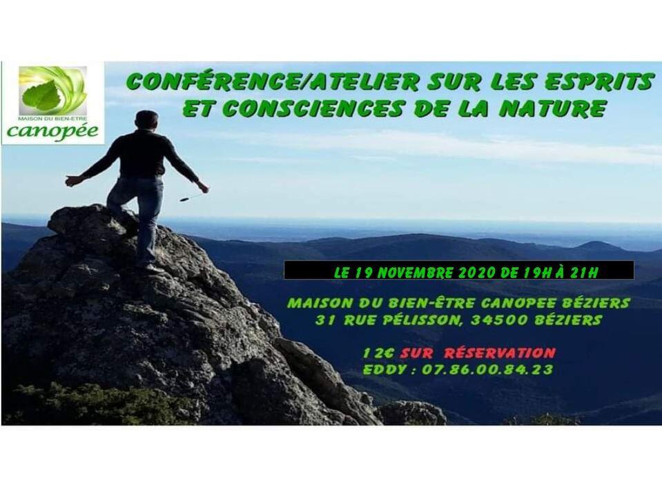 2020-11-19 Conference Esprits et consciences de la nature MBEC Béziers