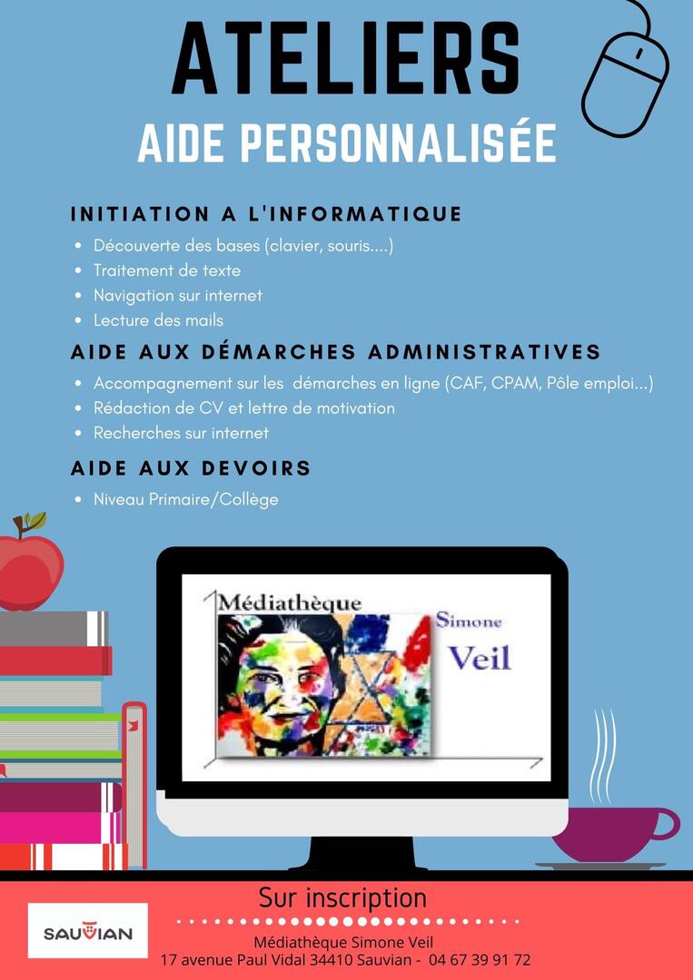 2020-2021 nouveaux services médiathèque sauvian