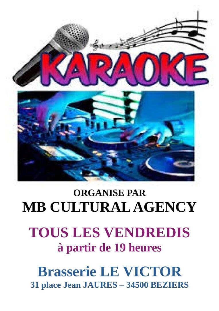 2021- tous les vendredis karaoke le victor