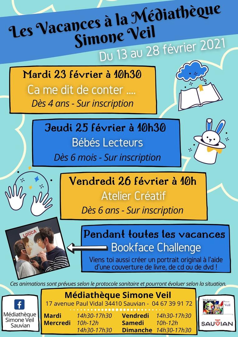 2021-02-13 au 28 médiathèque sauvian