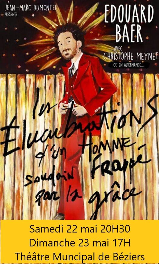 2021-05- 22 et 23 Edouard Baer Théâtre