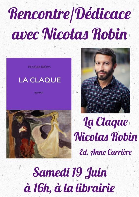 Dedicace Nicolas Robin Clareton Béziers
