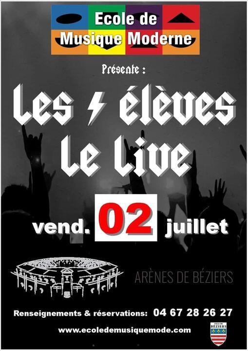 2021-07-02 Gala ecole de musique moderne Arènes de Béziers