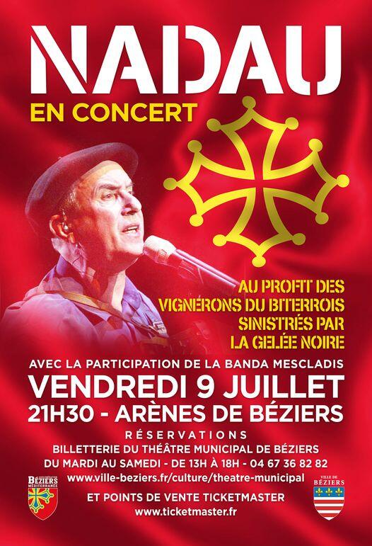2021-07-09 Nadau concert arènes Béziers