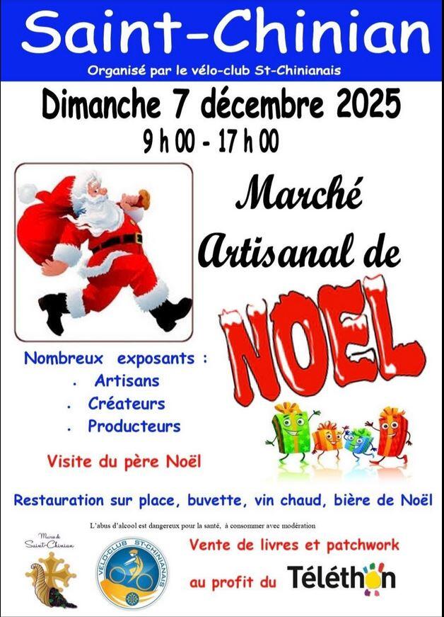 2025-11-07-marché Noel Saint Chinian