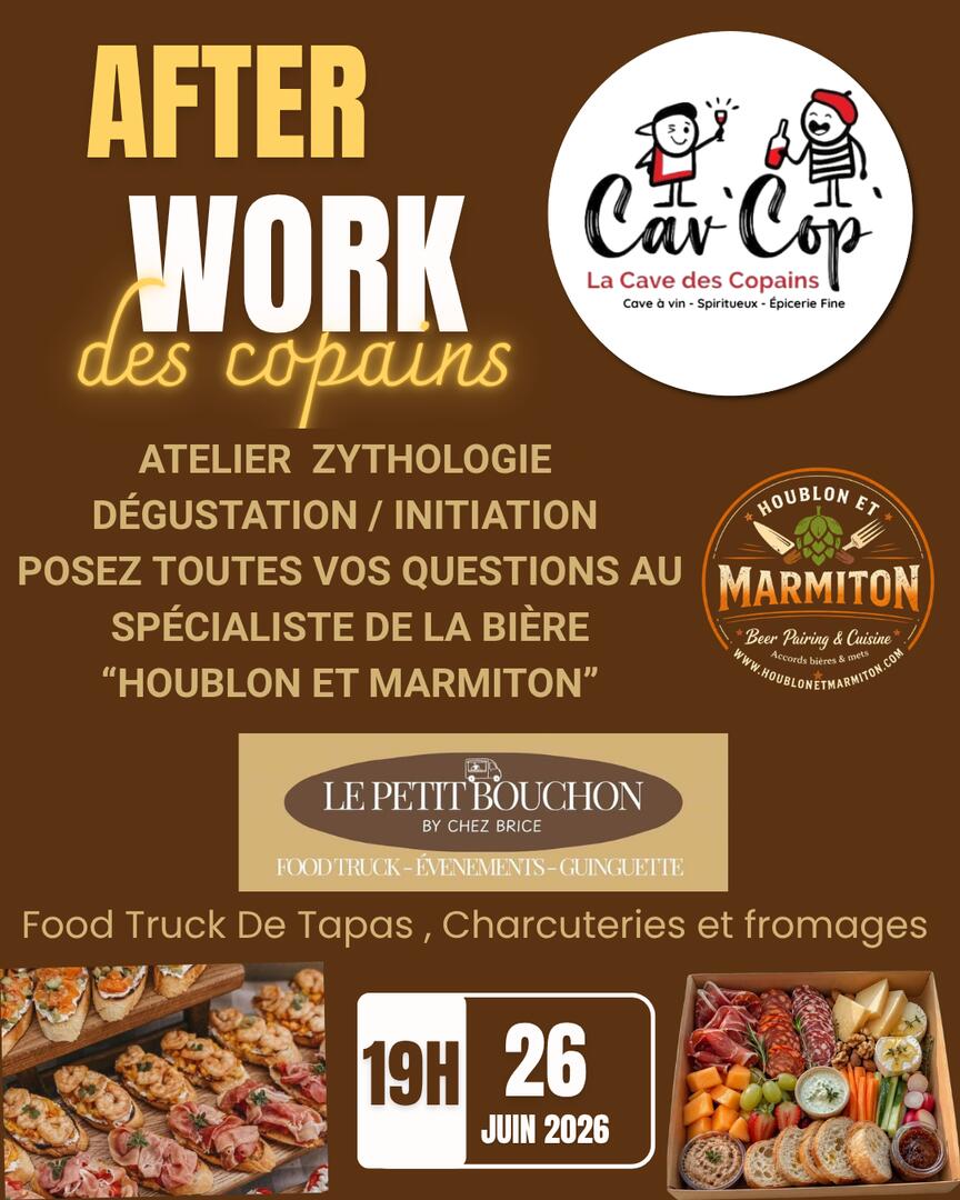 ATELIER DEGUSTATION / INITIATION AUTOUR DE LA BIèRE PAR “HOUBLON ET MARMITON” - 1