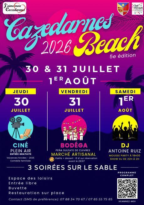 2027-07-30- Cazedarnes beach