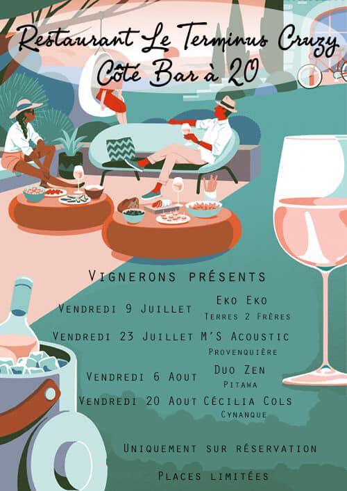 4 soirée Le Terminus été 2021