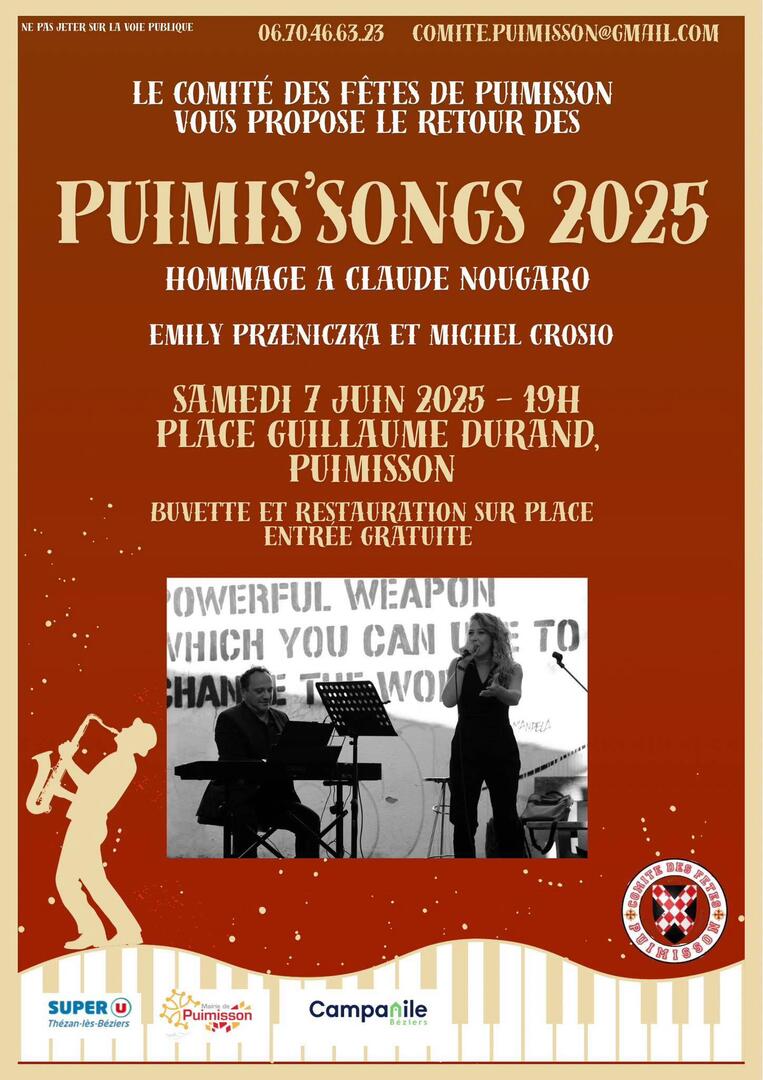 Puimis'songs 2025 Juin