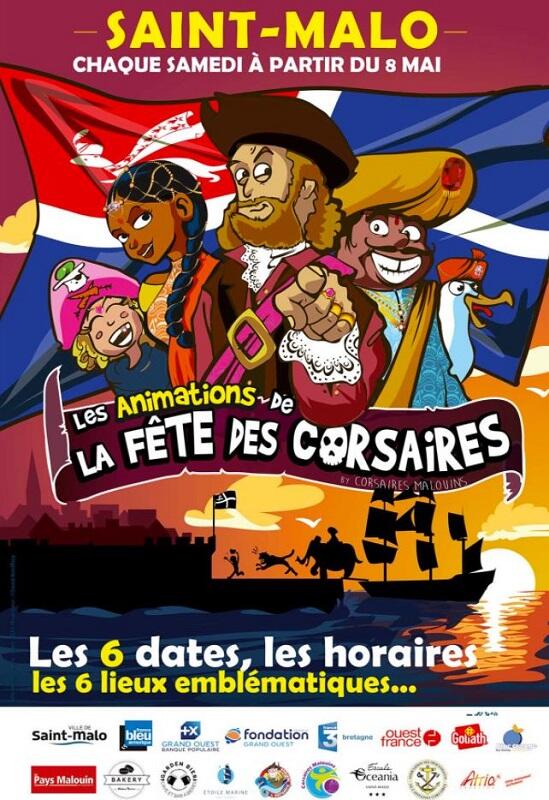 Animations de la fete des corsaires